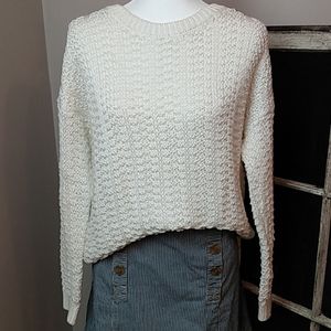 Vince white sweater sz m
